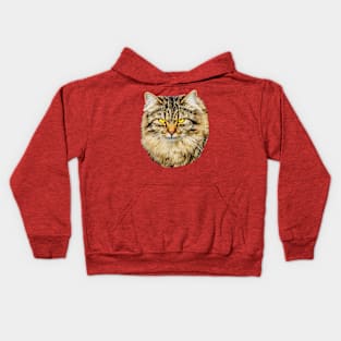 Cats face Kids Hoodie